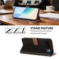 thumbnail image 5 of Leather Flip Wallet Case for Google Pixel 9 Pro XL/Pixel 10 Pro XL, Card Holder Magnetic Closure Protective Phone Cover,Black, 5 of 7