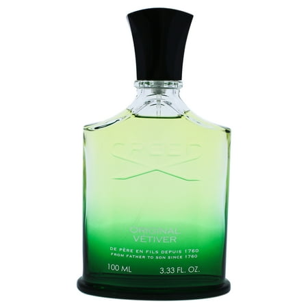 Creed Original Vetiver Eau De Parfum Spray, Cologne for Men, 3.3