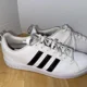 thumbnail image 5 of Ad-id-as Mens Baseline Pwj 0001004 White Black Casual Shoes Sneakers Size 10, 5 of 6