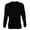 Black, variant on SOLS Mens Supreme Plain Cotton Rich Sweatshirt