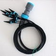 thumbnail image 3 of MasteelfCA Automatic Watering Drip Irrigation System Kit Gardening Drip Irrigation Set Watering Tool for Home Store Yard Use (Sky-blue), 3 of 8