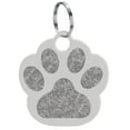 thumbnail image 4 of 10PCS 1.38in Pet Name Tag Dog Paw Design Kitten ID Tag Dog Name Tag with Ring, 4 of 10