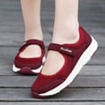 thumbnail image 6 of HEBELEENA Mary Jane Flats Wide Width Shoes for Women Runing Walking Sneakers Casual Shoes, 6 of 7