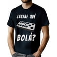 thumbnail image 1 of Camiseta divertida con frase cubana - 100 % algodón, manga corta, corte regular, estampado de dominó, sin bolsillo - Lavable a máquina - Ideal para amantes de Miami y Cuba, 1 of 6