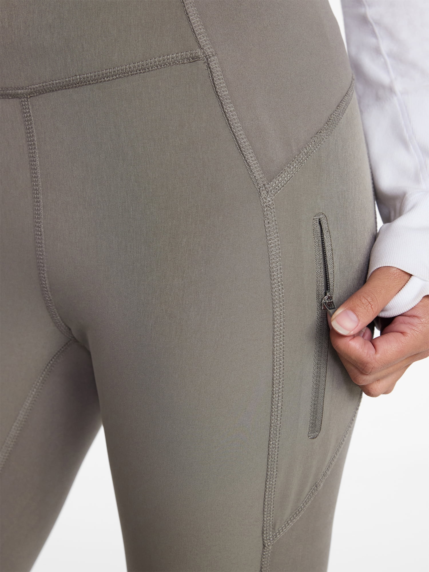 Ozark Trail Women's and Women's Plus Size Hybrid Leggings, Sizes XS-2X