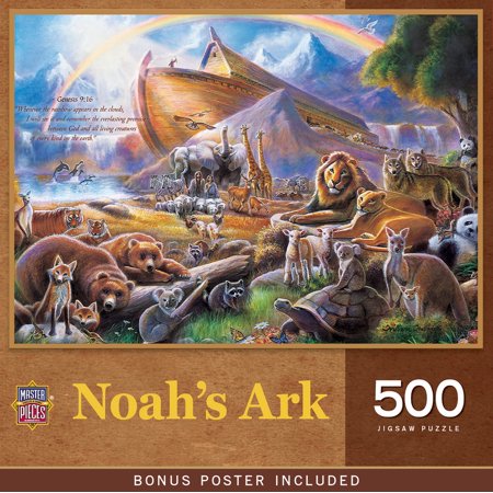 MasterPieces 500 Piece Jigsaw Puzzle for Adults - Noah s Ark - 15 x21 price history on PriceWatchPro