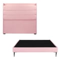 thumbnail image 1 of Recámara Individual Trinity Wing Pink con Cabecera + Base Cama Slim, 1 of 8