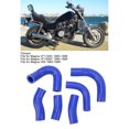 thumbnail image 3 of Radiator Coolant Hose, Silicone Radiator Coolant Hose Silicone Heat  Leakage Proof Radiator Coolant Hose Kit For  VF1100C VF1000C V65, 3 of 8
