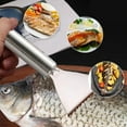 thumbnail image 4 of Fish Scales Remover, 304 Stainless Steel Fish Scales Scraper Tool , Kitchen Fish Scales Removal Small Tool for Restaurant Chef and Home Cooking Seafood Tool, 4 of 7