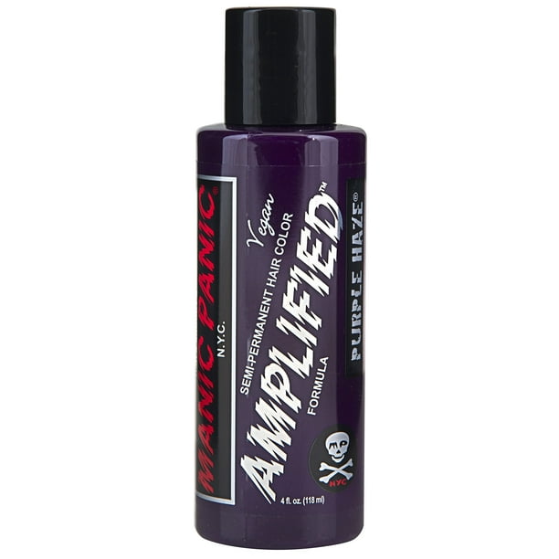 Tinte para el cabello MANIC PANIC Purple Haze Amplified Morado Muy Oscuro