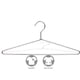 thumbnail image 3 of The Great Hanger Heavy Duty Metal Top Suit Hanger Polished Chrome, Box of 50, 3 of 4