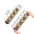 thumbnail image 2 of Salouo Fashion Hippie Girl Pattern Unisex Middle Tube Socks,Middle-Finger Knee High Socks Over The Calf Tube Stocking Crew Stockings for Women and Men Tube Socks, 2 of 8