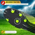 thumbnail image 3 of Vizari Ranger Firm Ground Soccer Cleats for Kids – Durable, Comfortable, and Lightweight Soccer Shoes for Toddlers, Little Kids, and Big Kids, Black/Neon Green, 11.5, 3 of 5