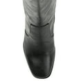 thumbnail image 5 of Journee Womens Karima Comfort System Wide Calf Stacked Heel Knee High Boots, 5 of 10