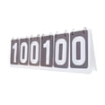 thumbnail image 3 of S SERENABLE Sports Scoreboard 6 digits Score Keeper Scoring Board Table Score Flip Score Board for Soccer Volleyball Table Tennis Gray, 3 of 9