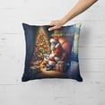 thumbnail image 2 of Carolines Treasures DAC4099PW1818 18 x 18 in. Corgi & Santa Claus Throw Pillow, 2 of 5