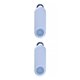 thumbnail image 3 of Matsuzay Organizador de perchas para ropa, armario plegable, ahorro de espacio, estante de almacenamiento para colgar lateral, soporte de baño Type1 NO1, 3 of 6