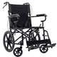 thumbnail image 1 of Silla De Ruedas Ligera Para Traslado Plegable Con Freno Compacta Portátil, 1 of 9