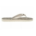 thumbnail image 3 of Michael Kors Jet Set Rubber Women Flip Flops Vanilla, 3 of 4