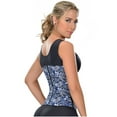 thumbnail image 3 of MyD 0550 Fajas Colombianas Reductoras Waist Trainer Shirt for Women Workout Blue 2XS, 3 of 5