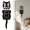thumbnail image 2 of Wall Clock 2D Adorable Swinging Tail Wall Clock Silent Quartz Clock for Living Room Decor(Requires 2 X Aa Battery Not Included) Desk Clock,Silent Clock,Alarm Clock,Analog Clock,Digital Clock,Decorati, 2 of 6
