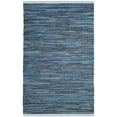 thumbnail image 5 of SAFAVIEH Rag Candis Striped Cotton Area Rug, Blue/Multi, 6' x 9', 5 of 10