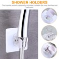 thumbnail image 4 of Miangastore 2Pcs Bathroom Shower Wand Holder 7.2X7.2X1.4Inch Wall Mounted Design, 4 of 9