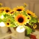 thumbnail image 3 of Lámpara nocturna LED de girasol recargable, decoración de cabecera de dormitorio, 3 of 6