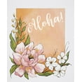 thumbnail image 2 of Norman, Michele 12x14 Gold Ornate Wood Framed with Double Matting Museum Art Print Titled - Aloha, 2 of 4