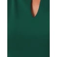 thumbnail image 5 of INSPIRE CHIC Women's Wear-to-Work Dress Elegant Sleeveless Bodycon Pencil Sheath Dresses XL Green, 5 of 6