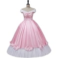 thumbnail image 2 of Women's Pink Princess Costume Dress Princess Dress Up Fancy Gown, 2 of 7