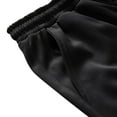 thumbnail image 5 of Kvture Men's Beach Shorts Elastic Waist Drawstring Lightweight Summer Streetwear Casual Shorts with Big Pocket Black XXL, 5 of 7