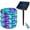 Multi, variant on LINLIN Solar LED Strip Lights, 5M 150LED Cuttable Flexible Rope Lights LED Ribbon Mood Rope Light Decorative Light for Garden Pathway