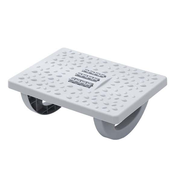 Injueey Pie y pata de escritorio ergonómicos para taburete con reposapiés ajustable gris