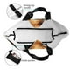 thumbnail image 4 of Balery Floral Fox Bolsa Tote Estilo Estético con Cremalleras, Bolsa de Hombro, Bolsa de Compras Grande y Plegable, 4 of 8