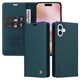thumbnail image 1 of Funda para iPhone 16 Plus Estuche de Cuero PU Tipo Cartera con Ranuras para Tarjetas y Cierre Magnético, 1 of 5