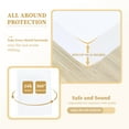 thumbnail image 3 of Full Mattress Protector, 100% Waterproof Mattress Cover, Noiseless Breathable Soft, Fitted Deep Pocket 8-18 Inch Bed Cover, Vinyl Free, 3 of 9