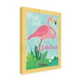 thumbnail image 2 of Trademark Fine Art 'Fancy Flamingos motif 2' Canvas Art by Holli Conger, 2 of 3