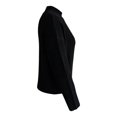 thumbnail image 3 of Suéter Simply Basic para Mujer, con Cuello Alto, Textura Boxy Negro Talla EG, 3 of 4