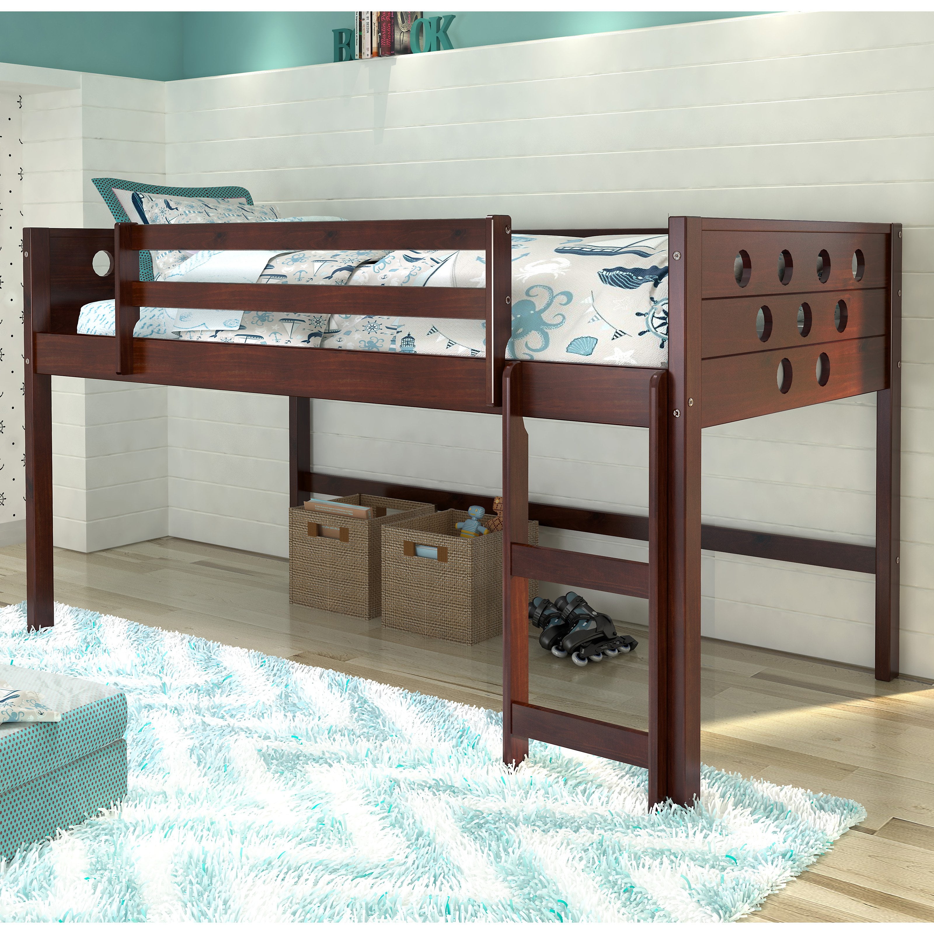 donco loft bed with desk