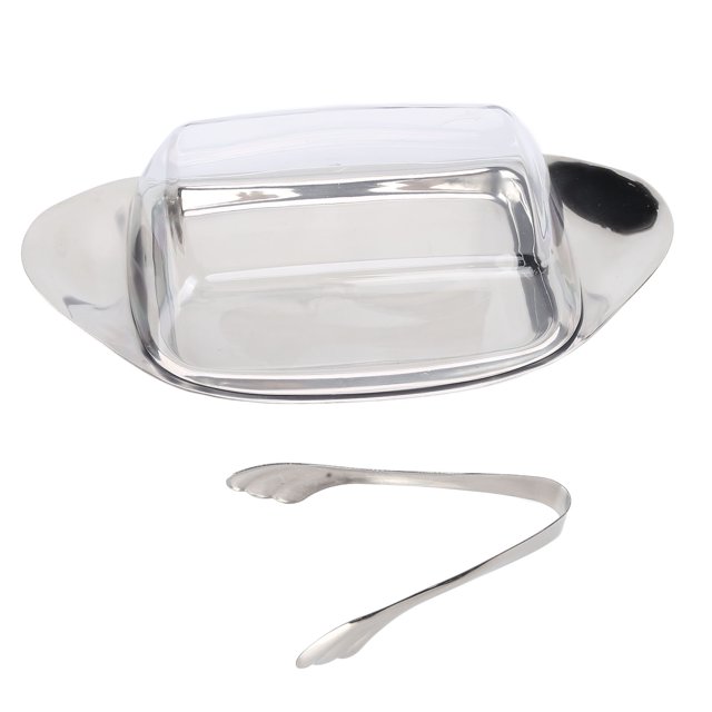 Contenedor De Mantequilla, Bandeja De Mantequilla Fácil De Limpiar, Hermoso Plato De Mantequilla Multiusos Con Clip De Tapa Para El Hogar Para La Cocina Ccdes Otros