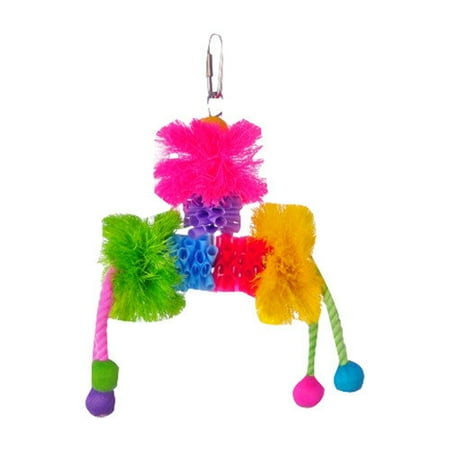Prevue Hendryx Calypso Creations Plucky Medium Bird Toy
