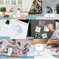 thumbnail image 2 of Portable Photo Printer, Mini Wireless Instant Photo Printer, BT Wireless Thermal Printer Mobile Printer, Label List Photo Printer, for Photo, Receipt, 2 of 5