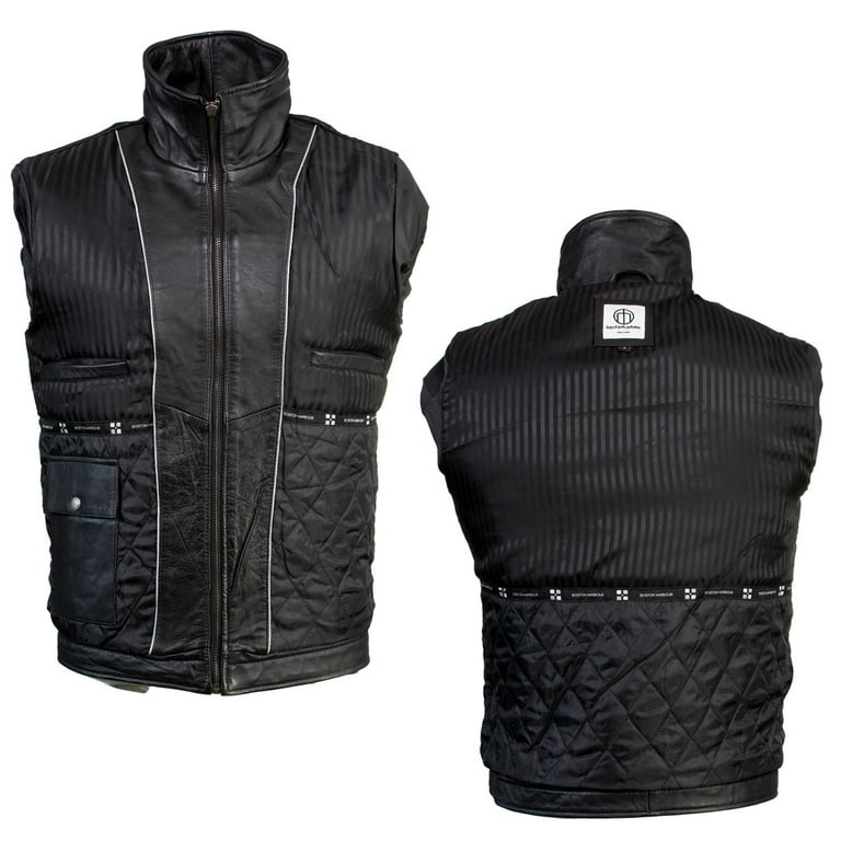 Boston harbor store leather jacket
