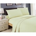 thumbnail image 1 of Italian Design 1800 Series Egyptian Comfort Super Soft Embroidery 4 Piece Sheet Set (Queen, Green), 1 of 2