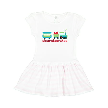 

Inktastic Love Train Gift Toddler Girl Dress