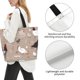 thumbnail image 3 of Balery Chicken Bolsa Tote Estilo Estético con Cremalleras, Bolsa de Hombro, Bolsa de Compras Grande y Plegable, 3 of 8