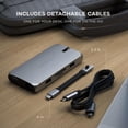 thumbnail image 2 of Adaptador Multipuertos SATECHI Gris Espacial 9-en-1 USB-C Portátil para MacBook, iPad, Mac Mini e iM, 2 of 6