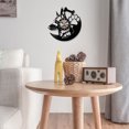 thumbnail image 2 of Reloj de pared Irfora Reloj de pared de 12 'Reloj retro montado en la pared Perro Pastor Diseño animal Reloj LP Amante del arte Regalo Decoraciones colgantes para el hogar Cafe Restaurante Irfora Reloj de pared, 2 of 2