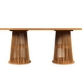 thumbnail image 3 of Beautiful by Drew Oval Dining Table, Warm Honey, 3 of 11